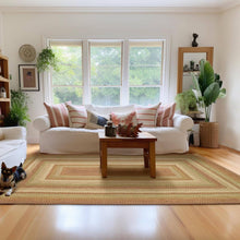 Load image into Gallery viewer, Harvest Premium Non-Shedding Jute Braided Rugs, Multicolor
