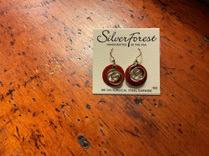 Silver Forest Earrings