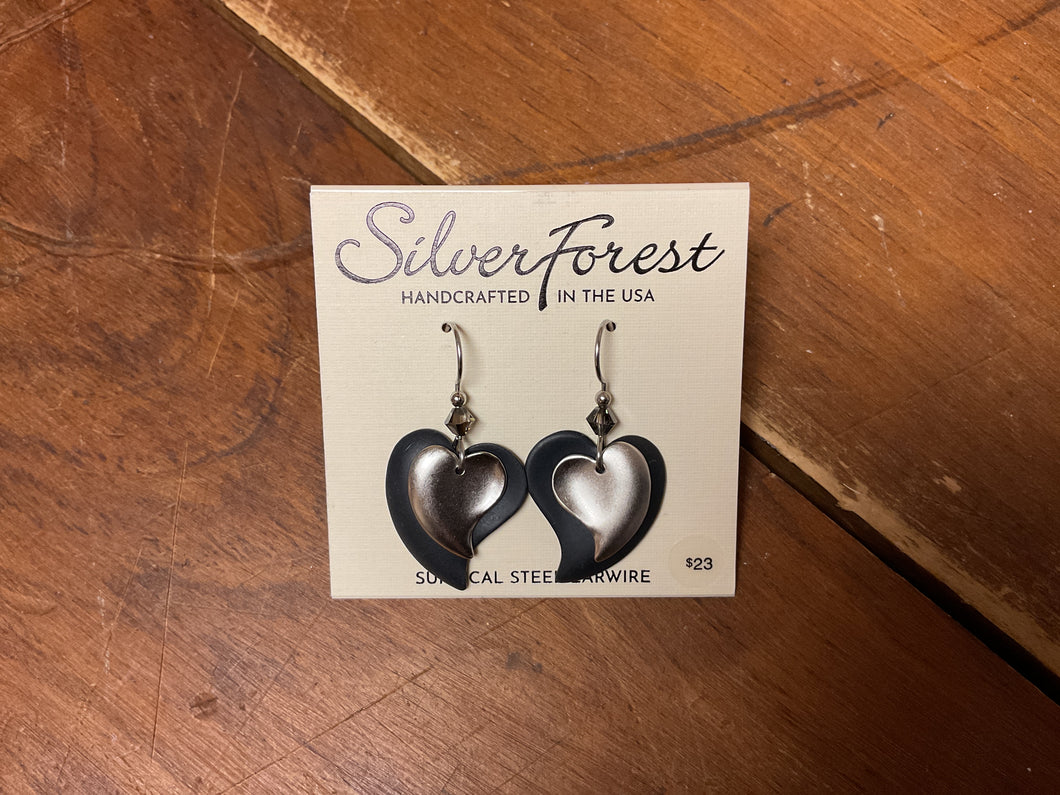 Silver Forest Earrings