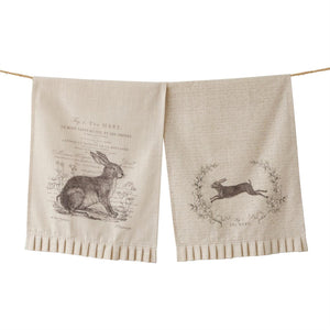 The Hare Tea Towel Set
