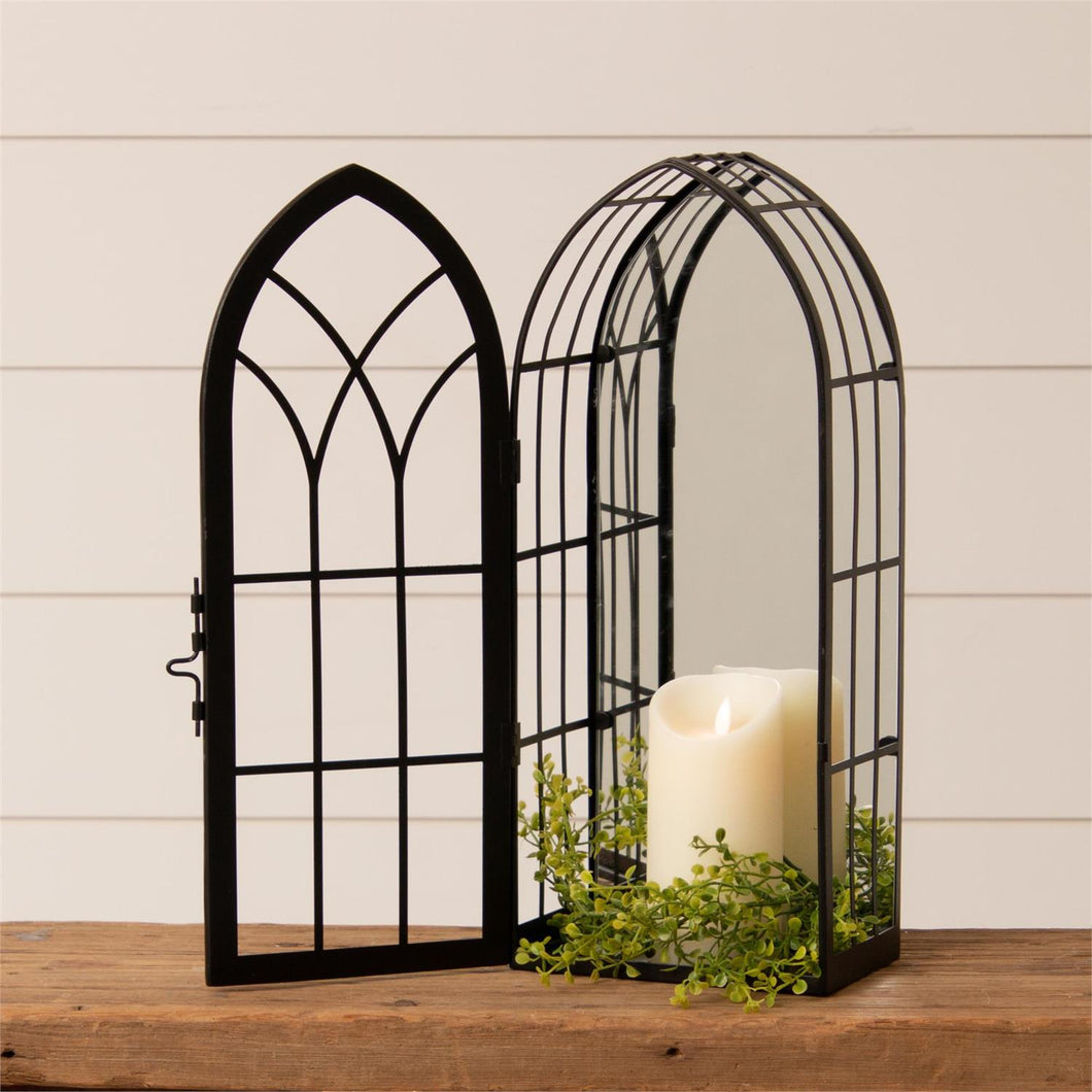 Arched Mirrored Lantern