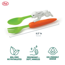 Load image into Gallery viewer, Snack Rabbit - Nesting Kids Utensils
