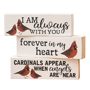 Always With You Cardinal Blocks