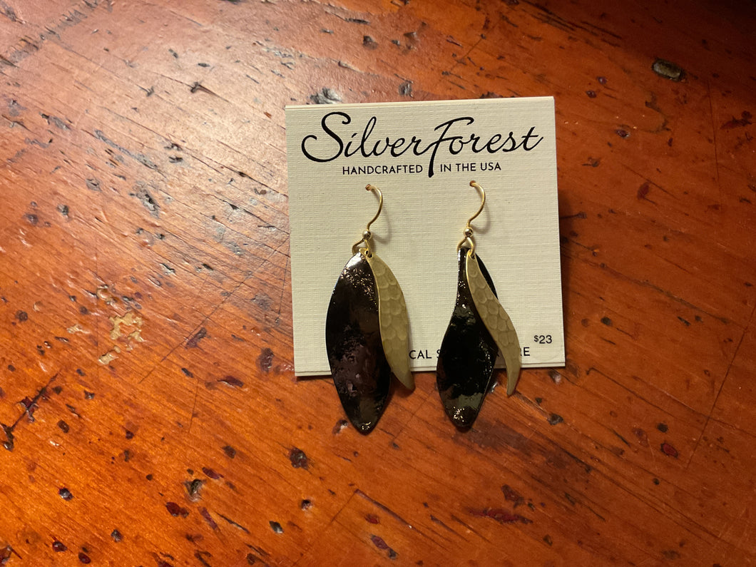 Silver Forest Earrings