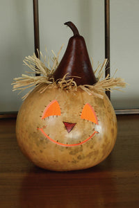Sawyer - Lit Scarecrow Gourd