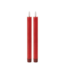 Load image into Gallery viewer, Flameless Realistic Wick LED Taper Candles
