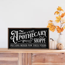 Load image into Gallery viewer, Midnight And Scales Apothecary Shoppe Black
