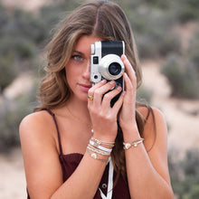 Load image into Gallery viewer, "Rise" Gold Sun Hair Tie Bracelets
