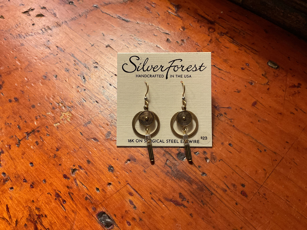 Silver Forest Earrings