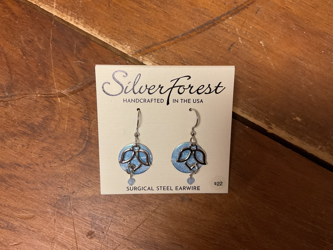 Silver Forest Earrings