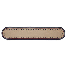 Load image into Gallery viewer, My Country Oval Runner Stencil Stars 12" x 60"
