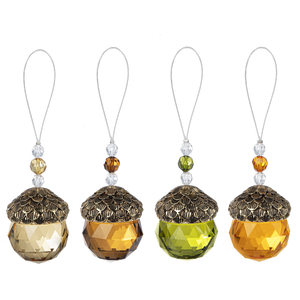 Acrylic Crystal Acorn Ornament