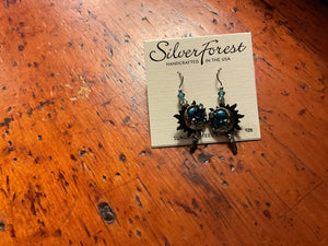 Silver Forest Earrings