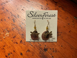 Silver Forest Earrings