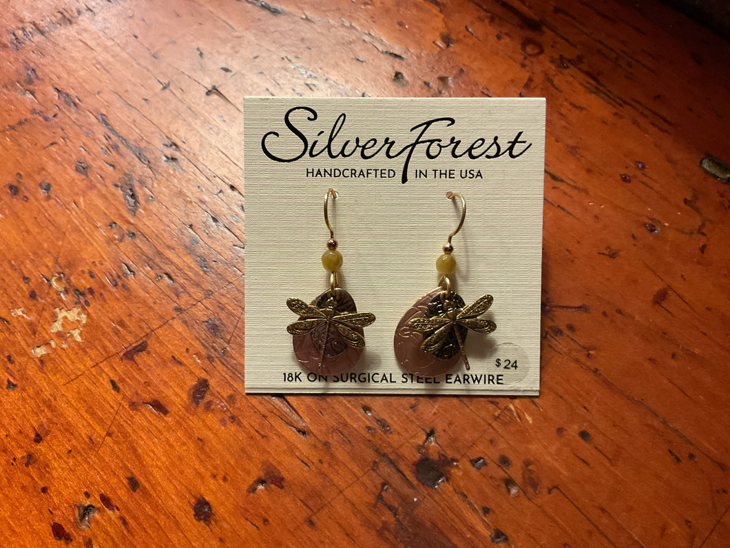 Silver Forest Earrings