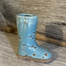 Load image into Gallery viewer, Ceramic Rain Boot with Bow
