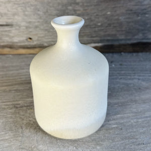 Matte Cream Stoneware Vases