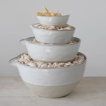 Load image into Gallery viewer, Stoneware Batter Bowl Set
