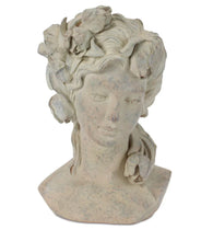 Load image into Gallery viewer, Woman Resin Bust 10.5”
