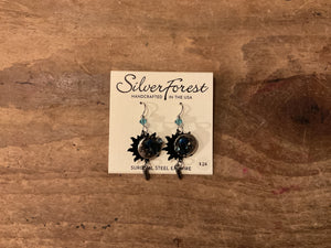 Silver Forest Earrings