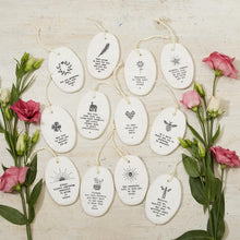 Load image into Gallery viewer, Sweet Sayings Oval-Shaped Ornament
