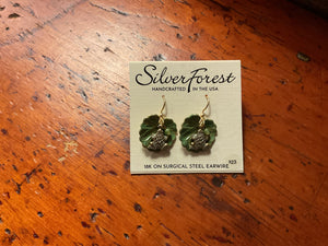 Silver Forest Earrings