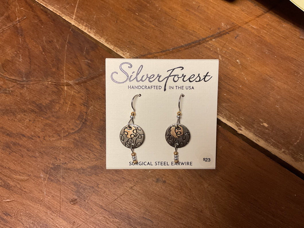 Silver Forest Earrings