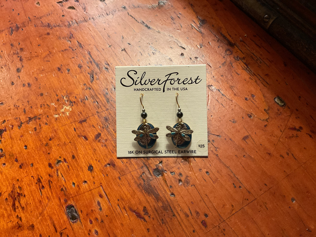 Silver Forest Earrings