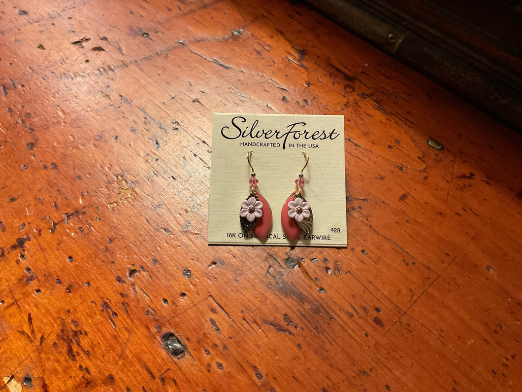 Silver Forest Earrings