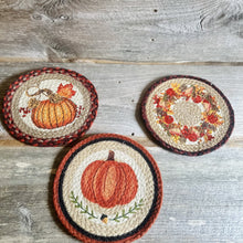 Load image into Gallery viewer, Fall Braided Trivets
