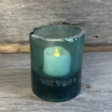 Load image into Gallery viewer, Found Glass Tealight Holder
