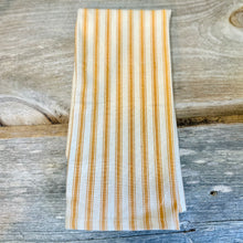 Load image into Gallery viewer, Yellow and Cream Bee Tea Towels
