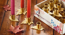Load image into Gallery viewer, Fall Leaf Taper Holder
