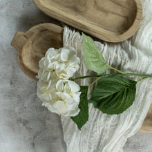 Load image into Gallery viewer, 24" White Hydrangea Spray
