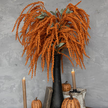 Load image into Gallery viewer, Orange Amaranthus Hanging Spray
