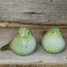 Load image into Gallery viewer, Green Ceramic Birds
