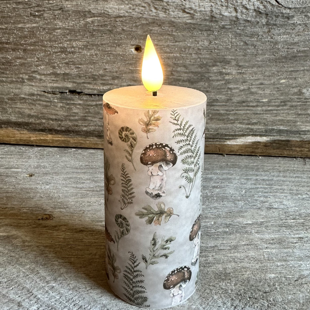 Printed Realistic Wick LED Candles