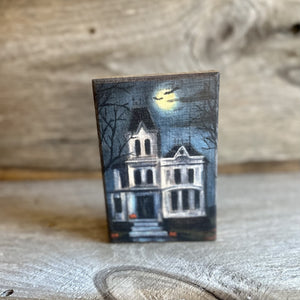 Halloween Wood Block Signs