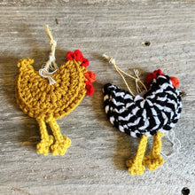 Load image into Gallery viewer, Handmade Crochet Chickens
