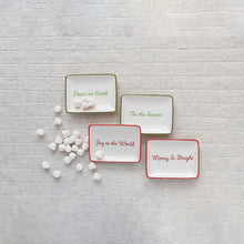 Load image into Gallery viewer, Stoneware Holiday Dishes with Sayings
