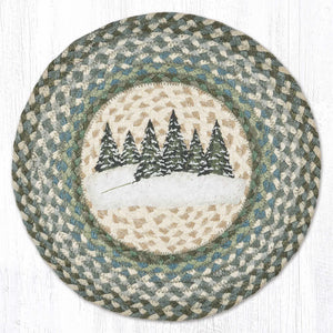 Holiday Village Trees Braided Collection
