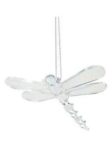 Glass Dragonfly Ornament