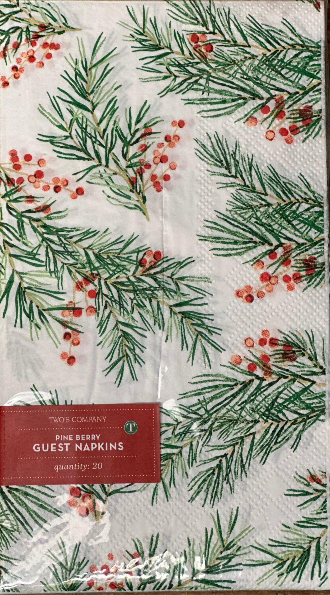 Pine Berry Dinner Napkins