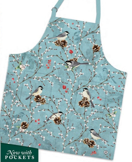 Winterberry and Balsam Chef Apron