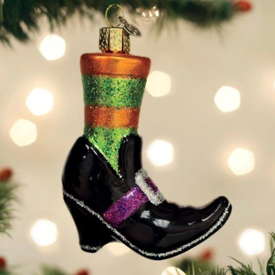 Witches Shoe Ornament