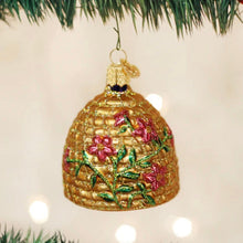 Load image into Gallery viewer, Bee Skep Ornament
