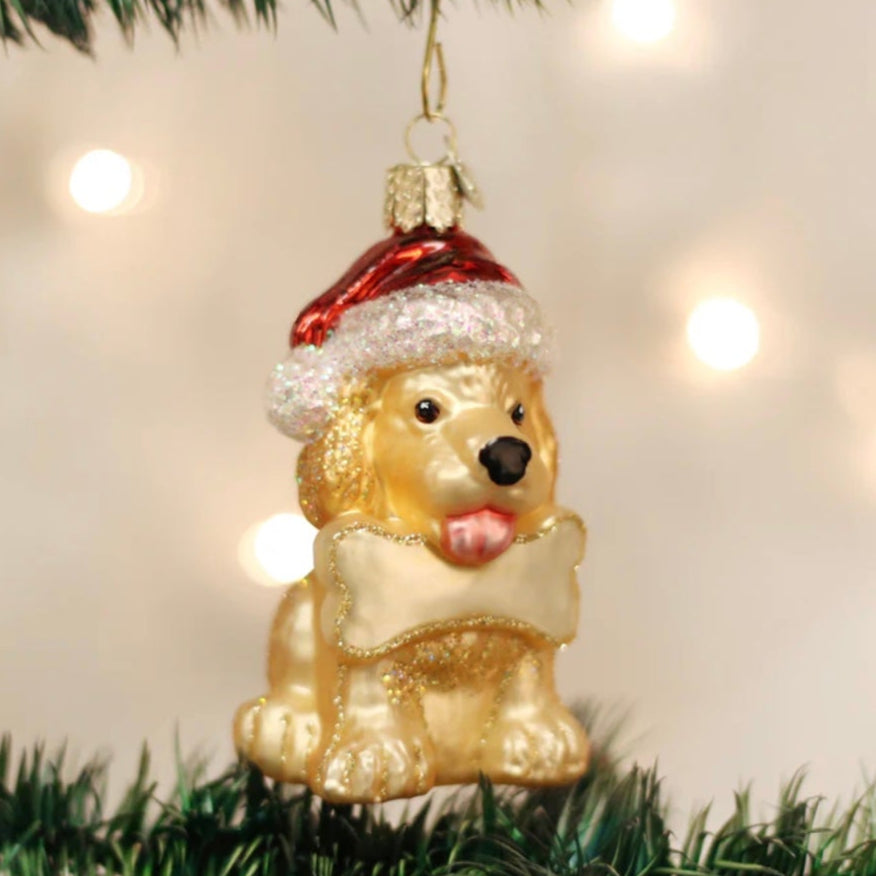 Jolly Puppy Ornament