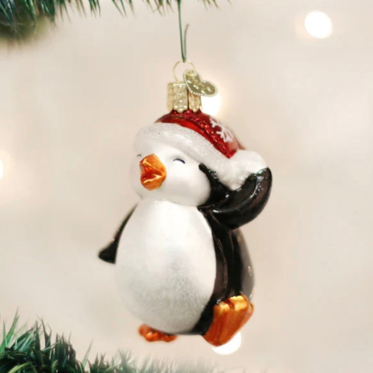 Dancing Penguin Ornament