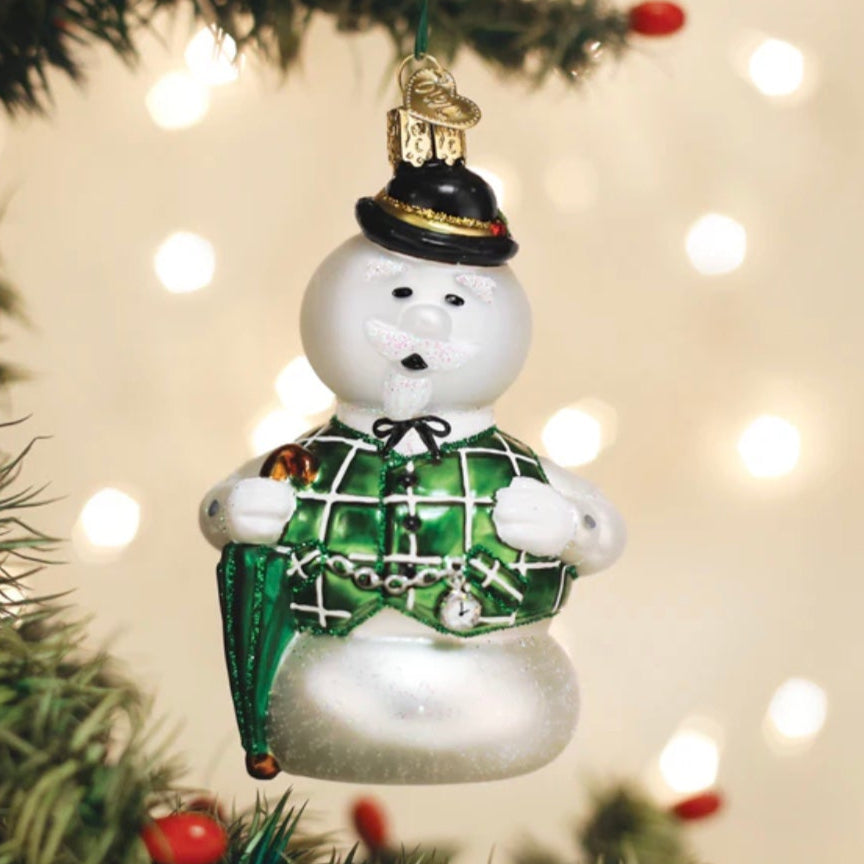 Sam the Snowman Ornament