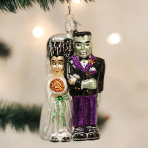 Frankenstein & Bride Ornament